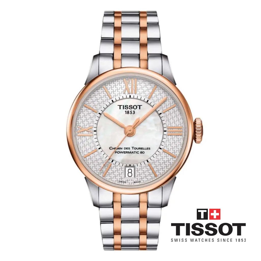 ĐỒNG HỒ NỮ TISSOT CHEMIN DES TOURELLES LADY T099.207.22.118.01 CHÍNH HÃNG